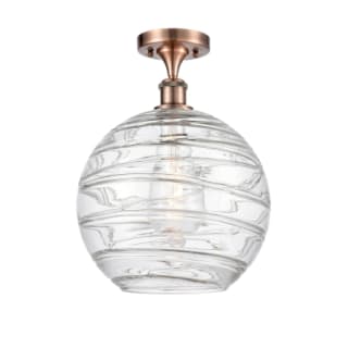 A thumbnail of the Innovations Lighting 516 X-Large Deco Swirl Antique Copper / Clear