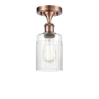 A thumbnail of the Innovations Lighting 516 Hadley Antique Copper / Clear