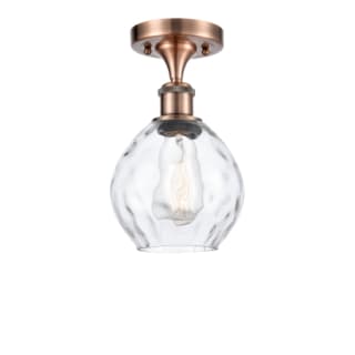 A thumbnail of the Innovations Lighting 516 Small Waverly Antique Copper / Clear