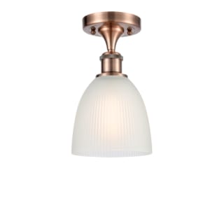 A thumbnail of the Innovations Lighting 516 Castile Antique Copper / White