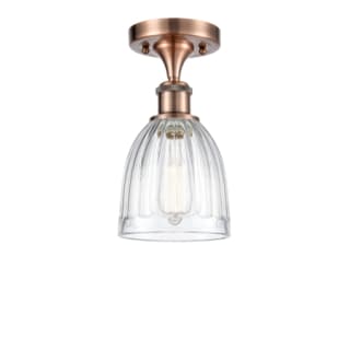 A thumbnail of the Innovations Lighting 516 Brookfield Antique Copper / Clear