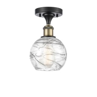 A thumbnail of the Innovations Lighting 516 Small Deco Swirl Black Antique Brass / Clear