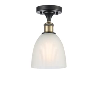 A thumbnail of the Innovations Lighting 516 Castile Black Antique Brass / White