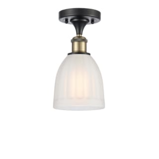 A thumbnail of the Innovations Lighting 516 Brookfield Black Antique Brass / White