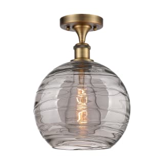 A thumbnail of the Innovations Lighting 516-1C-13-10 Athens Semi-Flush Brushed Brass