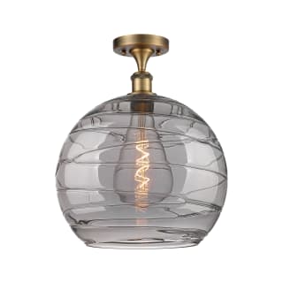 A thumbnail of the Innovations Lighting 516-1C-17-14 Athens Semi-Flush Brushed Brass