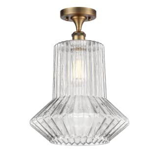 A thumbnail of the Innovations Lighting 516 Springwater Brushed Brass / Clear Spiral Fluted