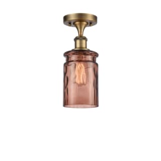 A thumbnail of the Innovations Lighting 516 Candor Brushed Brass / Toffee Waterglass