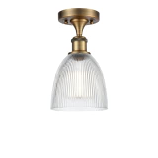 A thumbnail of the Innovations Lighting 516 Castile Brushed Brass / Clear