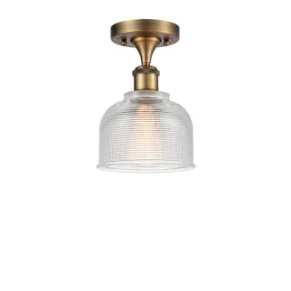 A thumbnail of the Innovations Lighting 516 Dayton Brushed Brass / Clear