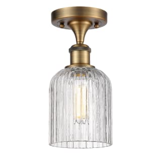 A thumbnail of the Innovations Lighting 516-1C-11-5 Bridal Veil Semi-Flush Brushed Brass