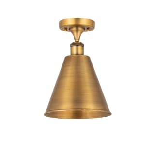 A thumbnail of the Innovations Lighting 516-1C-12-8 Cone Semi-Flush Brushed Brass