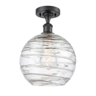 A thumbnail of the Innovations Lighting 516 Large Deco Swirl Matte Black / Clear