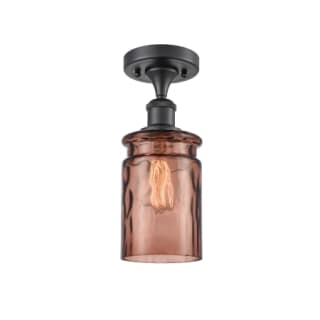 A thumbnail of the Innovations Lighting 516 Candor Matte Black / Toffee Waterglass