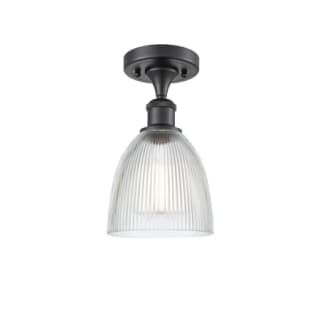 A thumbnail of the Innovations Lighting 516 Castile Matte Black / Clear