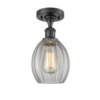 A thumbnail of the Innovations Lighting 516-1C Eaton Matte Black / Clear