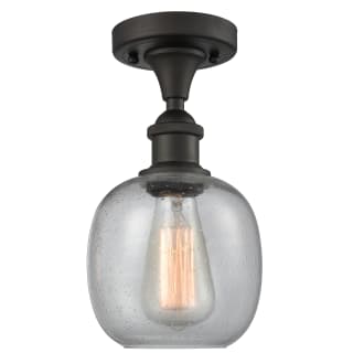 A thumbnail of the Innovations Lighting 516-1C Belfast Oiled Rubbed Bronze / Clear Seedy