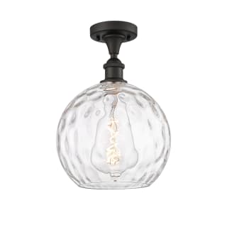 A thumbnail of the Innovations Lighting 516-1C-15-10 Athens Semi-Flush Oil Rubbed Bronze / Clear Water Glass
