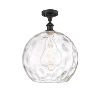 A thumbnail of the Innovations Lighting 516-1C-17-14 Athens Semi-Flush Oil Rubbed Bronze / Clear Water Glass