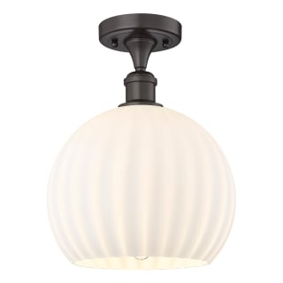 A thumbnail of the Innovations Lighting 516-1C-13-10 White Venetian Semi-Flush Oil Rubbed Bronze