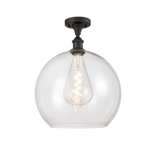 A thumbnail of the Innovations Lighting 516-1C-18-14 Athens Semi-Flush Oil Rubbed Bronze / Clear