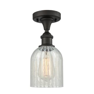 A thumbnail of the Innovations Lighting 516-1C Caledonia Oil Rubbed Bronze / Mouchette