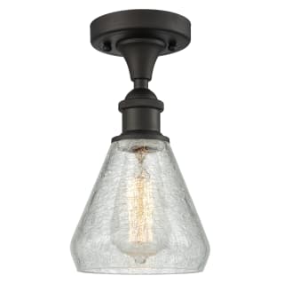 A thumbnail of the Innovations Lighting 516-1C Conesus Oil Rubbed Bronze / Clear Crackle