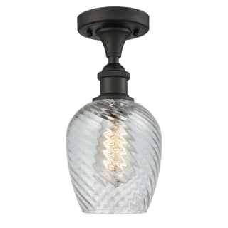 A thumbnail of the Innovations Lighting 516-1C Salina Oil Rubbed Bronze / Clear Spiral Fluted