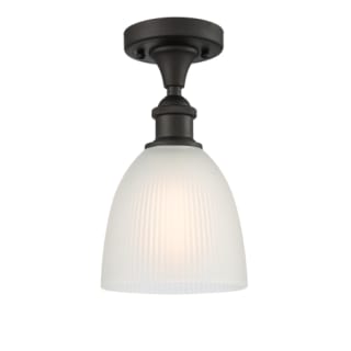A thumbnail of the Innovations Lighting 516 Castile Oil Rubbed Bronze / White