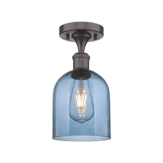 A thumbnail of the Innovations Lighting 516-1C-11-6 Bella Semi-Flush Oil Rubbed Bronze / Blue