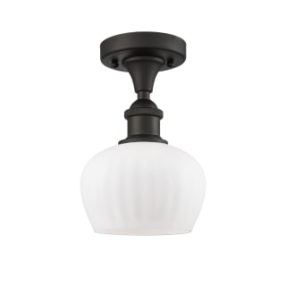 A thumbnail of the Innovations Lighting 516-1C Fenton Oil Rubbed Bronze / Matte White