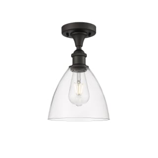 A thumbnail of the Innovations Lighting 516-1C-11-8 Bristol Semi-Flush Oil Rubbed Bronze / Clear