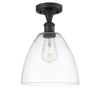 A thumbnail of the Innovations Lighting 516-1C-13-9 Bristol Semi-Flush Oil Rubbed Bronze / Clear