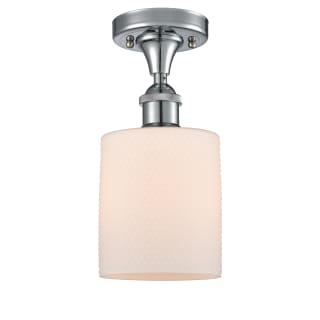 A thumbnail of the Innovations Lighting 516-1C Cobbleskill Polished Chrome / Matte White