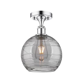 A thumbnail of the Innovations Lighting 516-1C-12-8 Athens Semi-Flush Polished Chrome