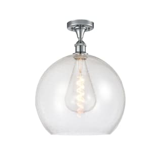 A thumbnail of the Innovations Lighting 516-1C-18-14 Athens Semi-Flush Polished Chrome / Seedy