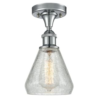 A thumbnail of the Innovations Lighting 516-1C Conesus Polished Chrome / Clear Crackle