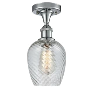 A thumbnail of the Innovations Lighting 516-1C Salina Polished Chrome / Clear Spiral Fluted