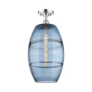 A thumbnail of the Innovations Lighting 516-1C-20-10 Vaz Semi-Flush Polished Chrome / Blue