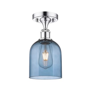 A thumbnail of the Innovations Lighting 516-1C-11-6 Bella Semi-Flush Polished Chrome / Blue