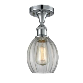 A thumbnail of the Innovations Lighting 516-1C Eaton Polished Chrome / Clear Fluted