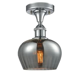 A thumbnail of the Innovations Lighting 516-1C Fenton Polished Chrome / Smoked Fluted
