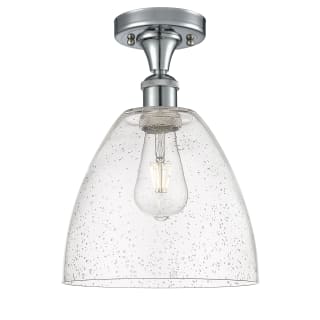 A thumbnail of the Innovations Lighting 516-1C-13-9 Bristol Semi-Flush Polished Chrome / Seedy