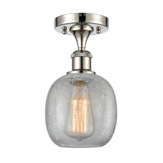 A thumbnail of the Innovations Lighting 516 Belfast Polished Nickel / Clear Crackle
