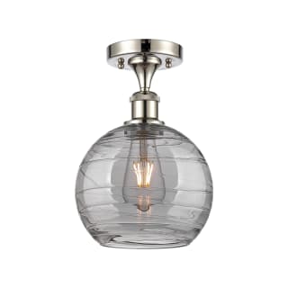 A thumbnail of the Innovations Lighting 516-1C-12-8 Athens Semi-Flush Polished Nickel