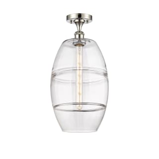 A thumbnail of the Innovations Lighting 516-1C-20-10 Vaz Semi-Flush Polished Nickel / Clear