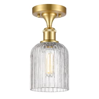 A thumbnail of the Innovations Lighting 516-1C-11-5 Bridal Veil Semi-Flush Satin Gold