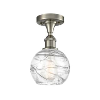 A thumbnail of the Innovations Lighting 516 Small Deco Swirl Brushed Satin Nickel / Clear