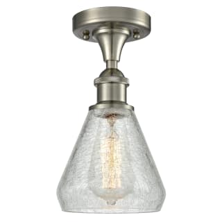 A thumbnail of the Innovations Lighting 516-1C Conesus Brushed Satin Nickel / Clear Crackle