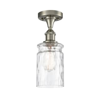 A thumbnail of the Innovations Lighting 516 Candor Brushed Satin Nickel / Clear Waterglass